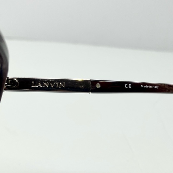 Lanvin ‘SLN 628’ Oversized Round Acetate Sunglasses - Picture 7 of 9